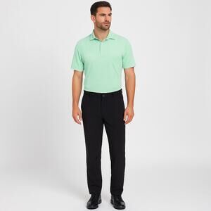 Peter Millar Crown Sport Black Performance Golf Dress Pants 36 Men’s